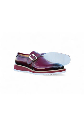 Carruci KS515-38P Patent Single Monk-Strap-AmbrogioShoes