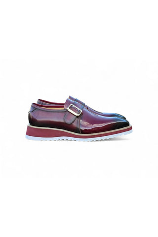 Carruci KS515-38P Patent Single Monk-Strap-AmbrogioShoes