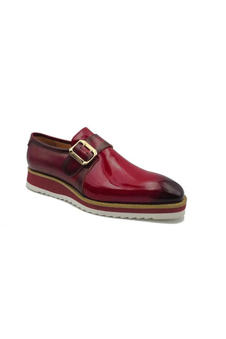 Carruci KS515-38P Patent Single Monk-Strap-AmbrogioShoes