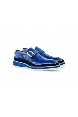 Carruci KS515-38P Patent Single Monk-Strap-AmbrogioShoes