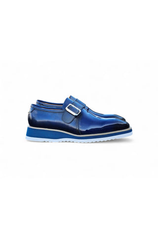 Carruci KS515-38P Patent Single Monk-Strap-AmbrogioShoes