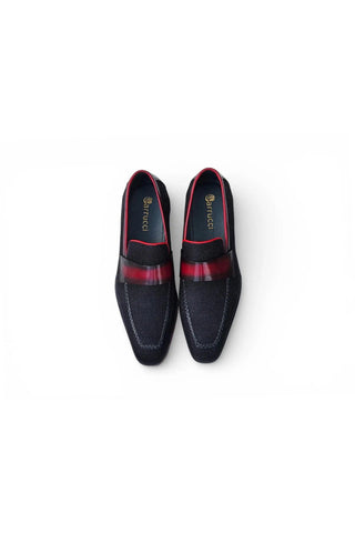 Carruci KS523-12 Fabric Loafer-AmbrogioShoes
