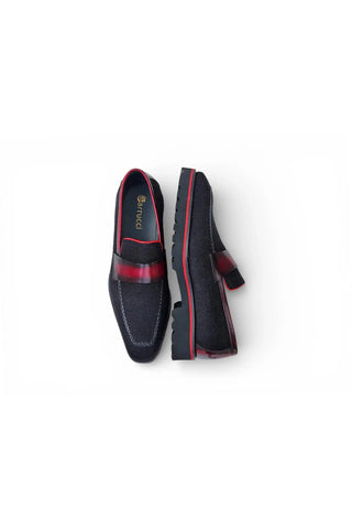 Carruci KS523-12 Fabric Loafer-AmbrogioShoes