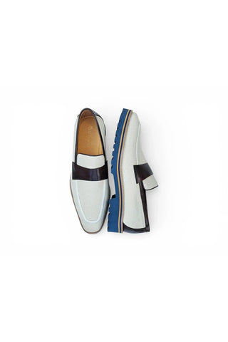 Carruci KS523-12 Fabric Loafer-AmbrogioShoes