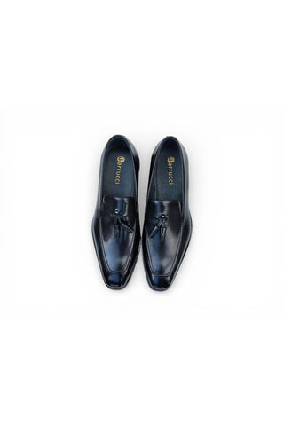 Carruci KS523-15 Leather Tassel Loafer-AmbrogioShoes