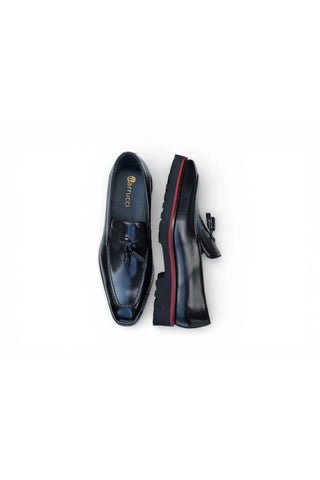 Carruci KS523-15 Leather Tassel Loafer-AmbrogioShoes