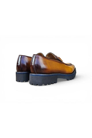 Carruci KS523-15 Leather Tassel Loafer-AmbrogioShoes