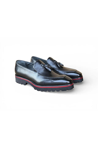 Carruci KS523-15 Leather Tassel Loafer-AmbrogioShoes
