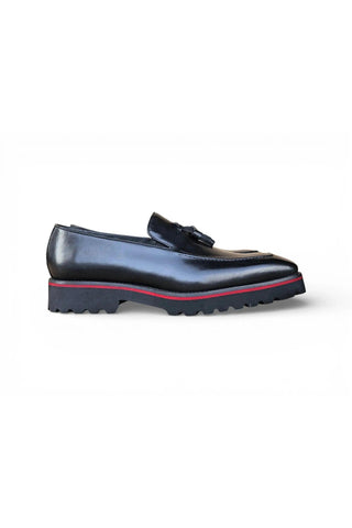 Carruci KS523-15 Leather Tassel Loafer-AmbrogioShoes