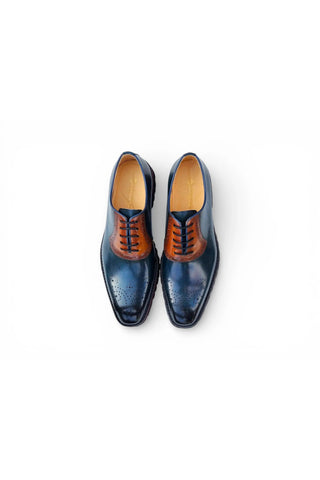 Carruci KS557-15 Leather Oxford-AmbrogioShoes