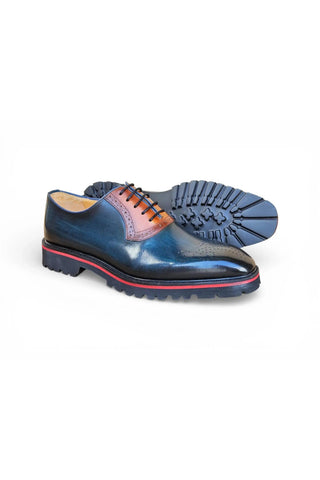 Carruci KS557-15 Leather Oxford-AmbrogioShoes