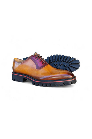 Carruci KS557-15 Leather Oxford-AmbrogioShoes