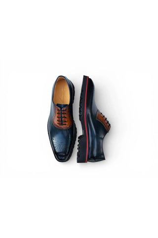 Carruci KS557-15 Leather Oxford-AmbrogioShoes