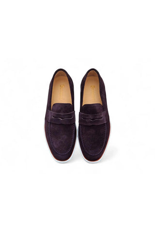 Carruci KS660-03S Suede Penny Loafer-AmbrogioShoes