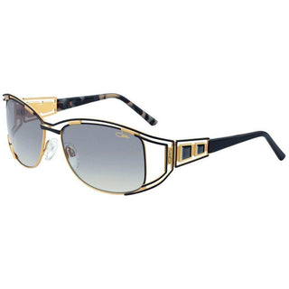 Cazal 9038-001 Women's Sunglasses Black / Gold Gradient (S)-AmbrogioShoes