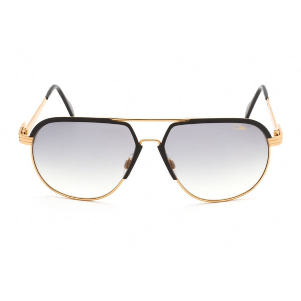 Cazal 9083 Sunglasses Matte Black/Gold / Grey Gradient Unisex-AmbrogioShoes