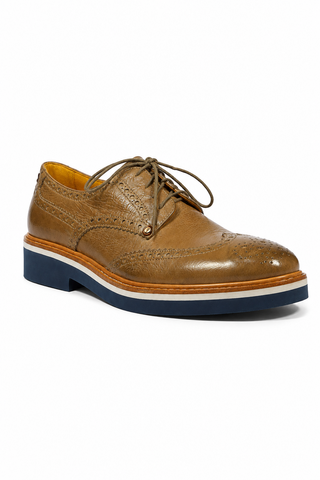 Cesare Paciotti 308 Madison China Beige Taupe Oxfords (CPM5300)-AmbrogioShoes
