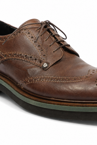 Cesare Paciotti 308 Madison China T Moro Brown Oxfords (CPM5307)-AmbrogioShoes