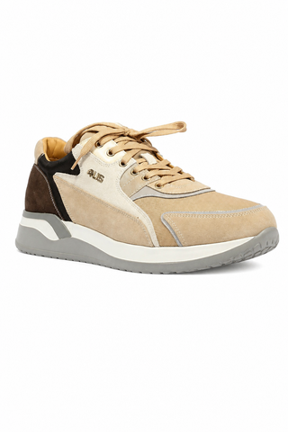 Cesare Paciotti 4US Cam Dal Sam Beige Brown White Sneakers (CPM5320)