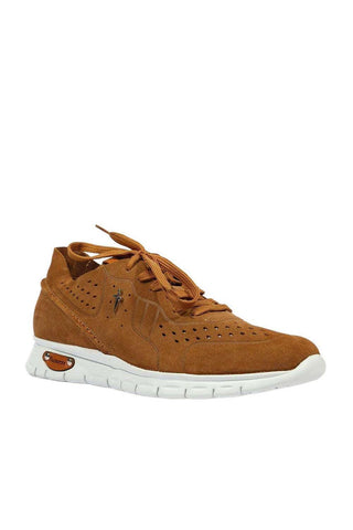 Cesare Paciotti 4US Madi Suede Cuoio Brown Sneakers (CPM5312)-AmbrogioShoes