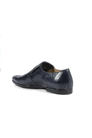Cesare Paciotti Ayer Lux Navy Leather Loafers (CPM2622)