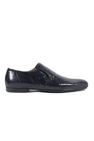 Cesare Paciotti Ayer Lux Navy Leather Loafers (CPM2622)-AmbrogioShoes