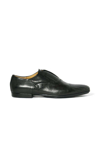 Cesare Paciotti Baby Horse Black Leather Loafers (CPM2314)-AmbrogioShoes