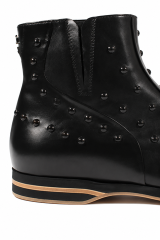 Cesare Paciotti Baby Lux Black Leather Boots (CPM2408)-AmbrogioShoes