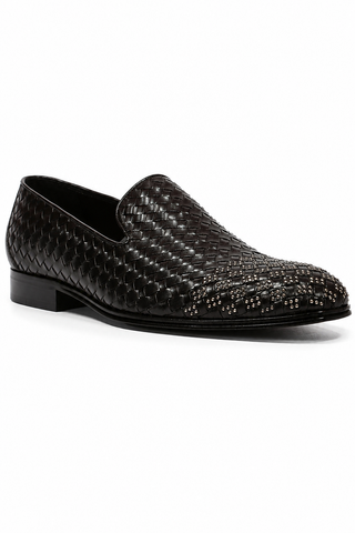 Cesare Paciotti Baby Lux Black Loafers (CPM5139)-AmbrogioShoes