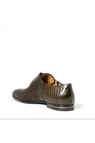 Cesare Paciotti Baby Lux Fondente Brown Buckled Loafers (CPM2331)-AmbrogioShoes