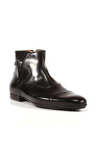 Cesare Paciotti Baio Black Leather Boots (CPM3108)
