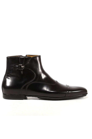 Cesare Paciotti Baio Black Leather Boots (CPM3108)