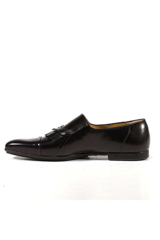 Cesare Paciotti Baio Black Leather Loafers (CPM3109)-AmbrogioShoes