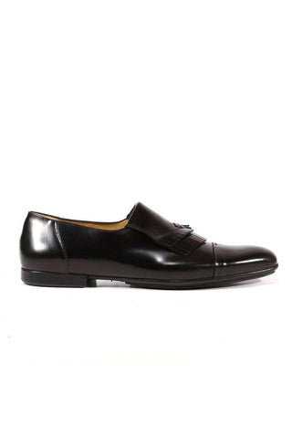Cesare Paciotti Baio Black Leather Loafers (CPM3109)-AmbrogioShoes