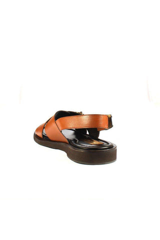 Cesare Paciotti Biscotto Buckle Logo Glass Leather Sandals (CPM2375)