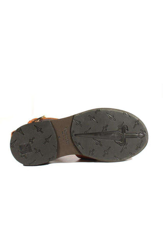Cesare Paciotti Biscotto Buckle Logo Leather Sandals (CPM2377)-AmbrogioShoes