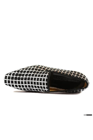 Cesare Paciotti Black & Silver / Argento Cam Loafers (CPM4006)-AmbrogioShoes