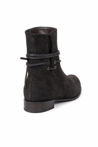 Cesare Paciotti Black Suede Boots (CPM2019)-AmbrogioShoes