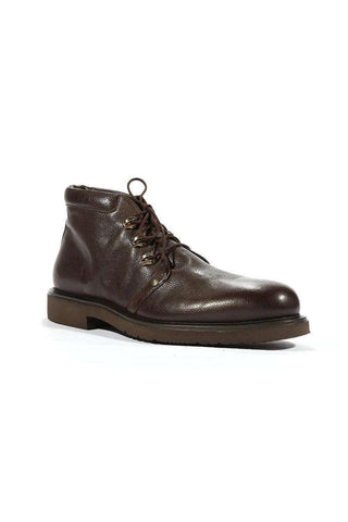 Cesare Paciotti Boots Brown Leather Foam Sole (CPM5476)-AmbrogioShoes