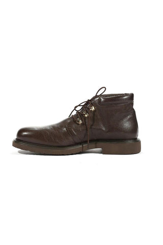 Cesare Paciotti Boots Brown Leather Foam Sole (CPM5476)-AmbrogioShoes