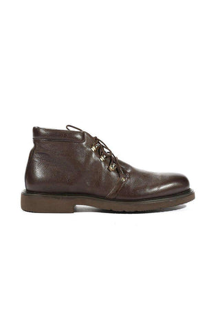 Cesare Paciotti Boots Brown Leather Foam Sole (CPM5476)-AmbrogioShoes