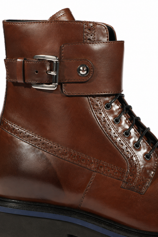 Cesare Paciotti Boots Buckhold Foam Caffe 308 Madison (CPM5400)-AmbrogioShoes
