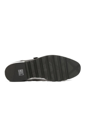 Cesare Paciotti Buckhold Loafers Black Calf Two Tone Tamponato (CPM5477)-AmbrogioShoes