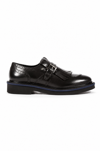 Cesare Paciotti Buckhold Loafers Foam Age Black 308 Madison (CPM5412)