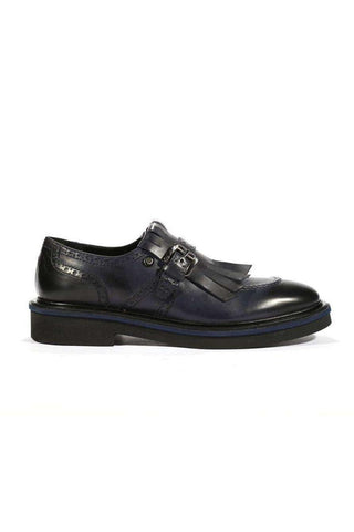 Cesare Paciotti Buckhold Loafers Foam Age Midnight 308 Madison (CPM5413)-AmbrogioShoes