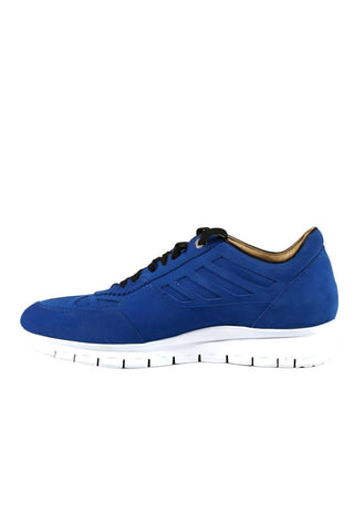 Cesare Paciotti Cam Denim Blue / Black Suede Sneakers (CPM3145)-AmbrogioShoes