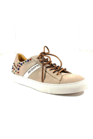 Cesare Paciotti Cam Sasson Calf Bianco Leather Sneakers (CPM2431)-AmbrogioShoes