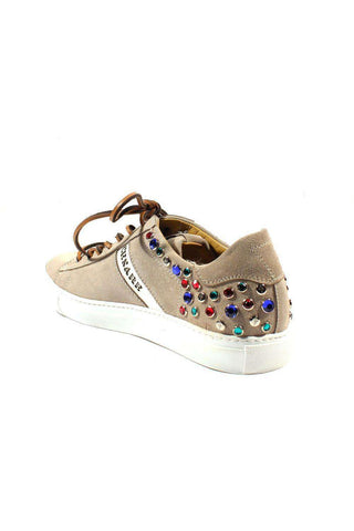 Cesare Paciotti Cam Sasson Calf Bianco Leather Sneakers (CPM2431)-AmbrogioShoes