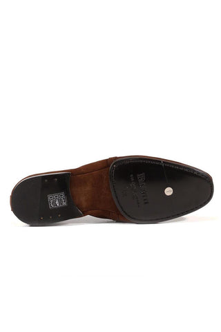 Cesare Paciotti Camoscio Fondente Brown Nappa Suede Loafers (CPM3136)-AmbrogioShoes