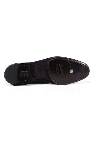 Cesare Paciotti Camoscio Navy Suede Loafers (CPM3129)